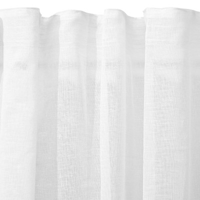 Штора Ardesto Гардина крафт-льон 100% поліестер 300х270 см, білий (ART1050WH) Вінниця - фото 3