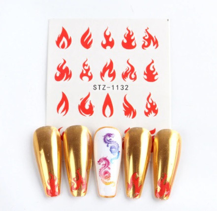 Наклейки на ногти 