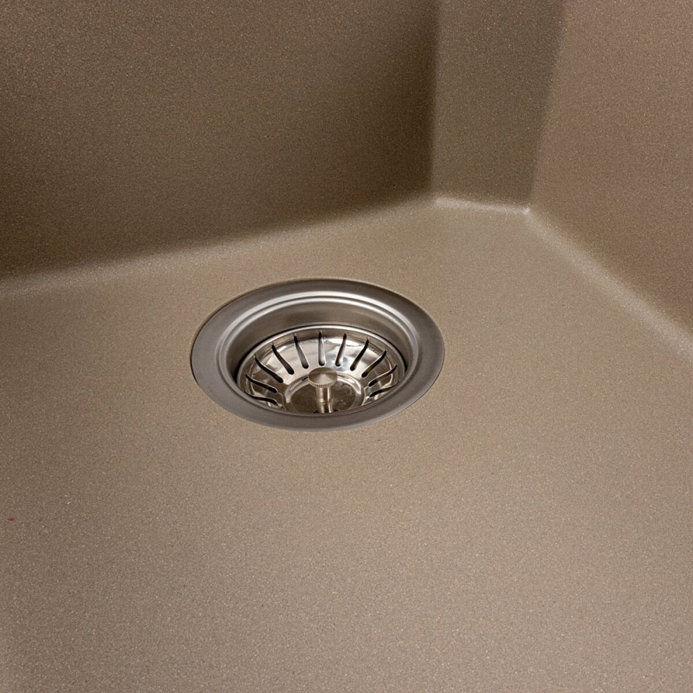 Мийка гранітна титан VALESO7950 VIATRIX (дві чаші, матова) Коломыя - изображение 6