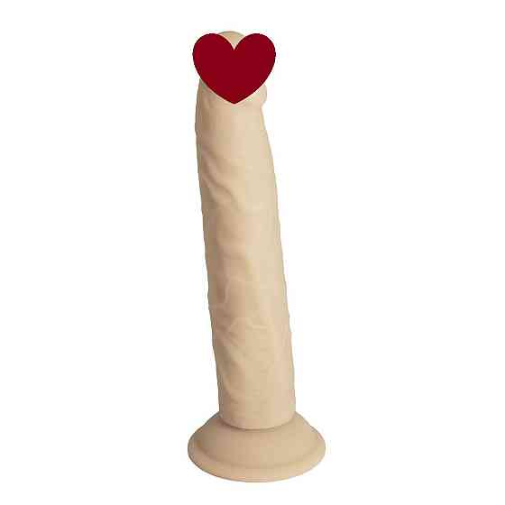 Фалоімітатор Naked Addiction — 9″ Silicone Dual Density Bendable Dildo Vanilla, віброкуля в подаруно Sex Aura Київ