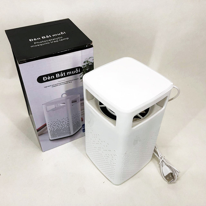 Лампа от комаров USB Bug Zapper Fly. Цвет: белый BO-78 Львов - изображение 6