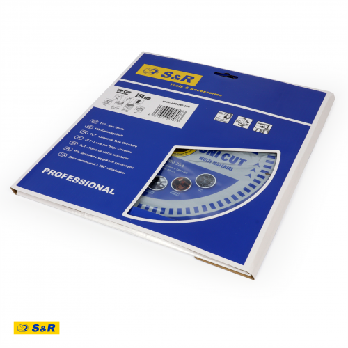 Диск пиляльний універсальний S&R UniCut Meister FWF 254х30х3 мм Одеса