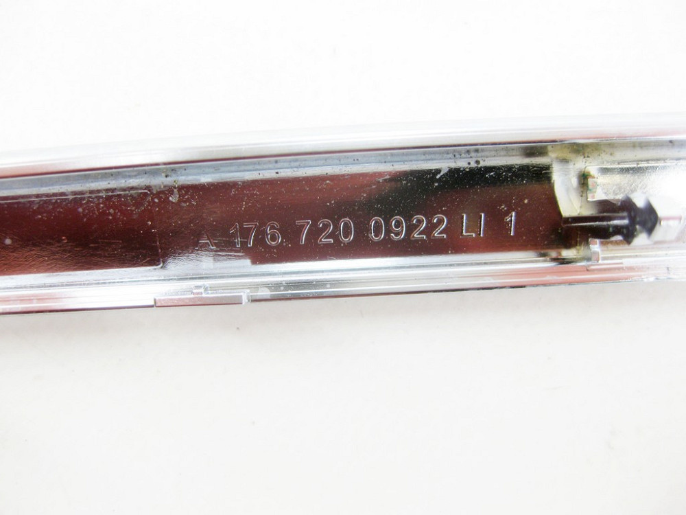 Mercedes-Benz  A1767200922 2A17 Декоративна хром накладка на ручці передньої лівої дверної карти CLA Shooting Brake X117 CLA C117 GLA X156 Одеса - фото 6