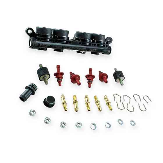 Форсунки aeb 4 цилиндра polymer + монтажный набор и штуцера A.E.B Мукачево