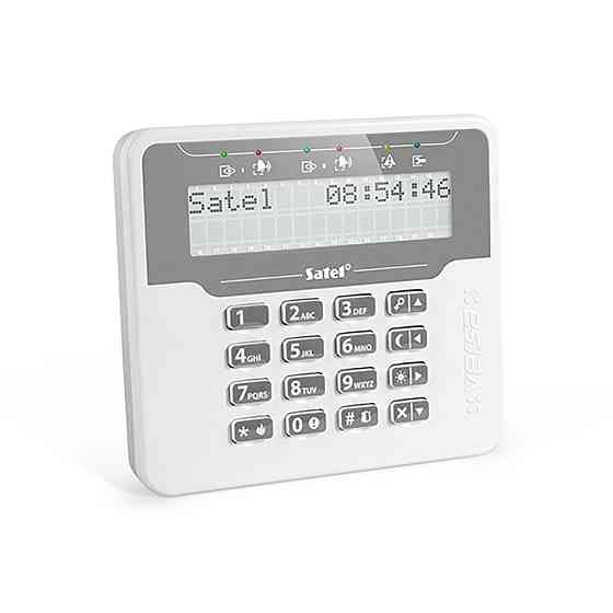 Клавіатура РКІ Satel VERSA-LCDM-WH Київ