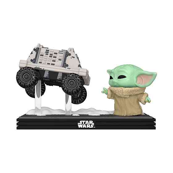 Ігрова фігурка Funko POP! Moment серії Мандалорець і Ґроґу - Ґроґу і Ремонтний дроїд MSE-6 Дніпро