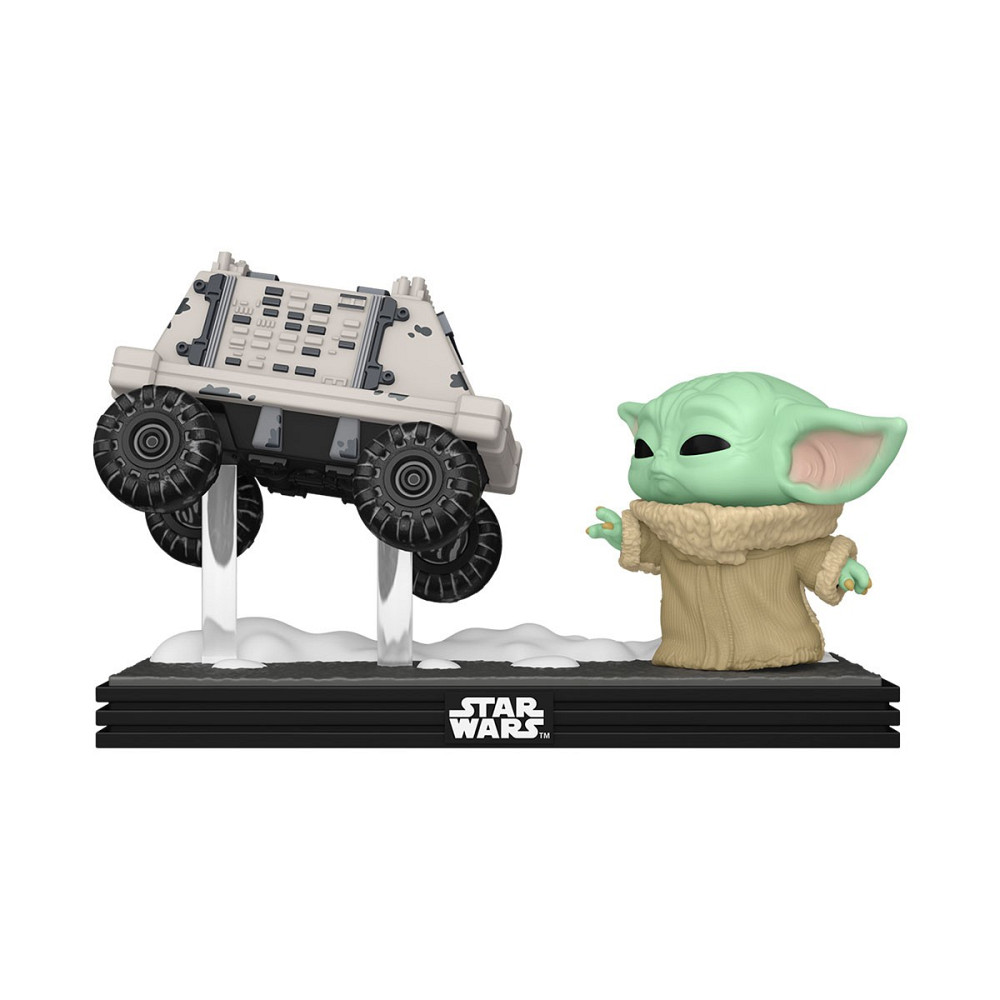 Ігрова фігурка Funko POP! Moment серії Мандалорець і Ґроґу - Ґроґу і Ремонтний дроїд MSE-6 Дніпро - фото 2