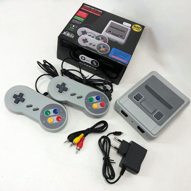Домашня ігрова приставка Game Box Dendy Super Mini, Ігрова приставка з підключенням YC-643 до тв Київ - фото 10