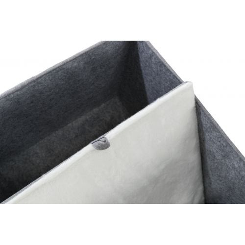 Царапка-домик Trixie Saul для кошек сизаль/плюш серая/белая 39х39х64 см Киев - изображение 7