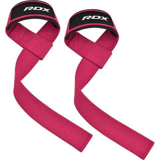 Лямки для тяги RDX W1 Gym Single Strap Pink Plus Каменское
