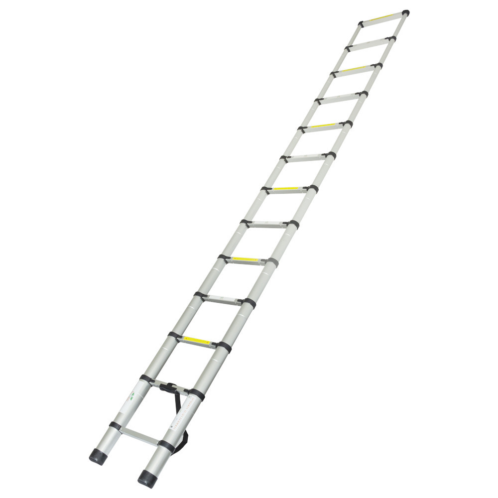 Драбина телескопічна 13 щаблів 3.8м FLORA (5033634) Київ - фото 3