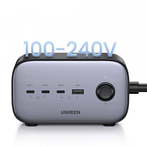 Зарядний пристрій 4xUSB 100W Nexode Pro (3хUSB-C+USB-A) CD270 Ugreen (60167) Киев - изображение 6