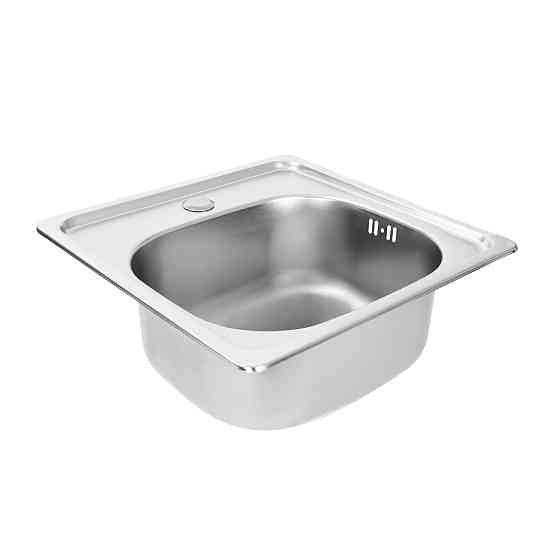 PLATINUM Кухонна мийка з нержавіючої сталі Platinum САТИН 3838 (0,6/160 мм) Коломыя