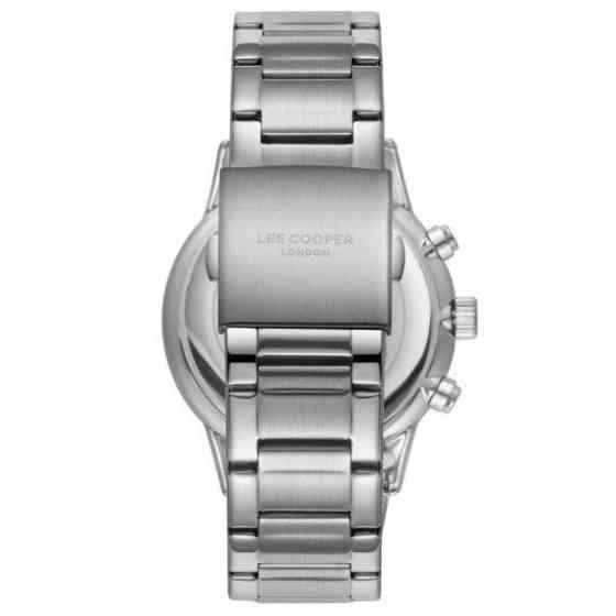 Мужские водостойкие наручные часы Lee Cooper Plane (Серебристый) Киев