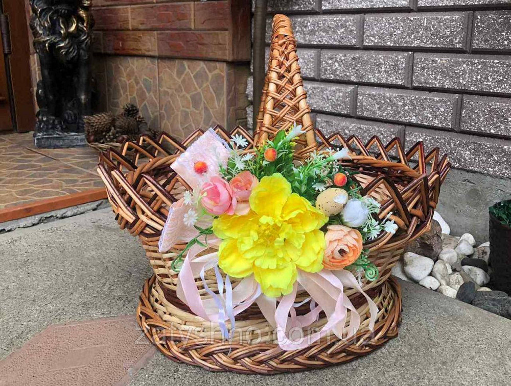Корзина пасхальная  большая красивая Киев - изображение 2