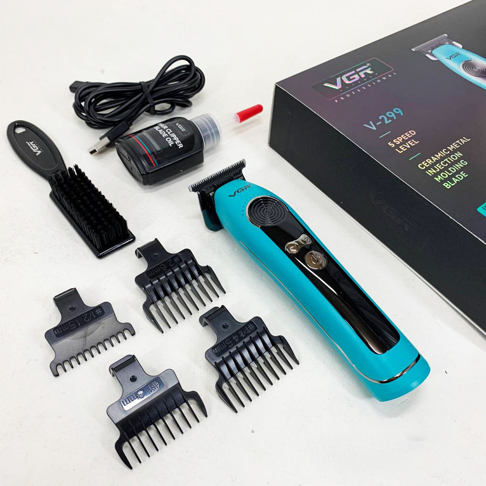 Машинка для різних стрижок акумуляторна VGR, Універсальна машинка для стрижки голови та бороди OG-63 Львів - фото 13