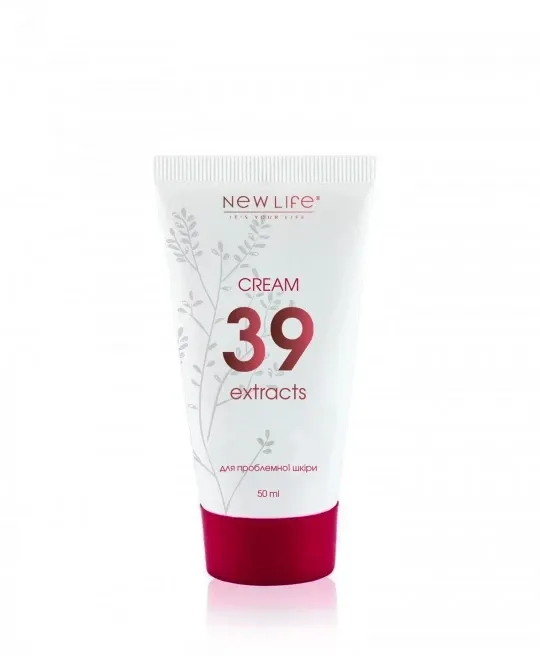 Крем Новая жизнь – 39 экстрактов для проблемной кожи New Life Киев - изображение 1
