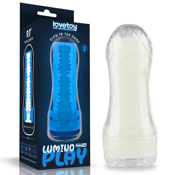 Мастурбатор - Lumino Play Masturbator Ribbed Sex Aura Київ