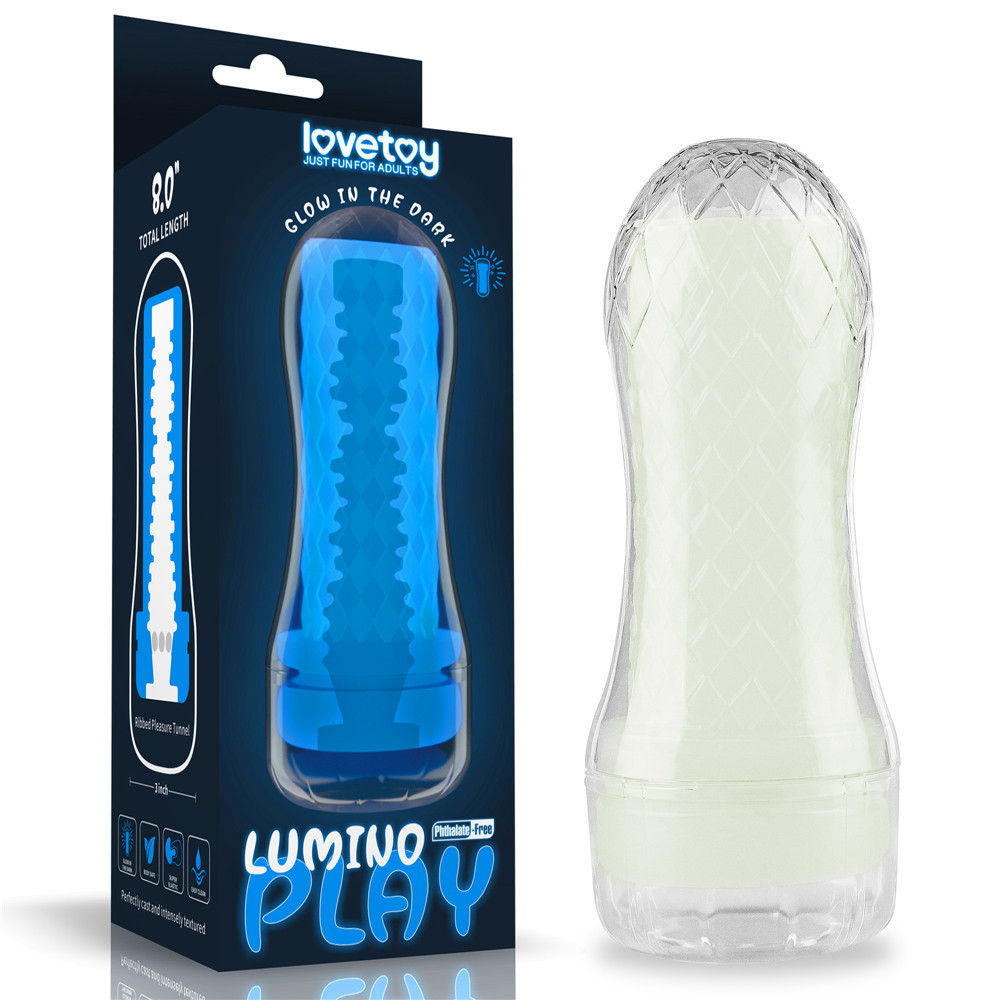 Мастурбатор - Lumino Play Masturbator Ribbed Sex Aura Київ - фото 1
