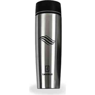 Термокружка Tavialo матовий сріблястий колір + 2 ущільнювальних кільця 460 мл (190460109) Винница