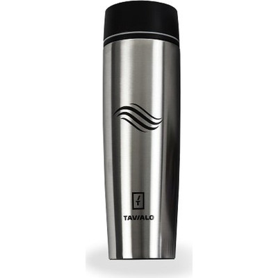 Термокружка Tavialo матовий сріблястий колір + 2 ущільнювальних кільця 460 мл (190460109) Вінниця - фото 1