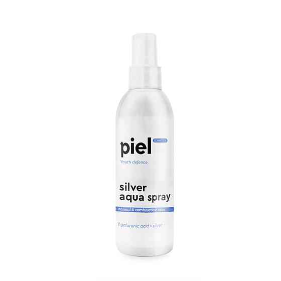 Зволожувальний спрей для нормальної та комбінованої шкіри Piel Silver Aqua Spray Travel Size 100 мл Дніпро