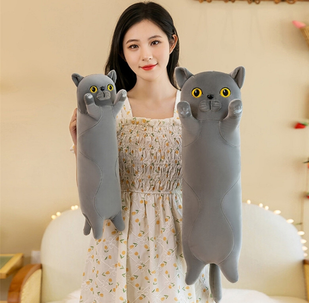 Британский Кот батон 90 см Серый Киев - изображение 2