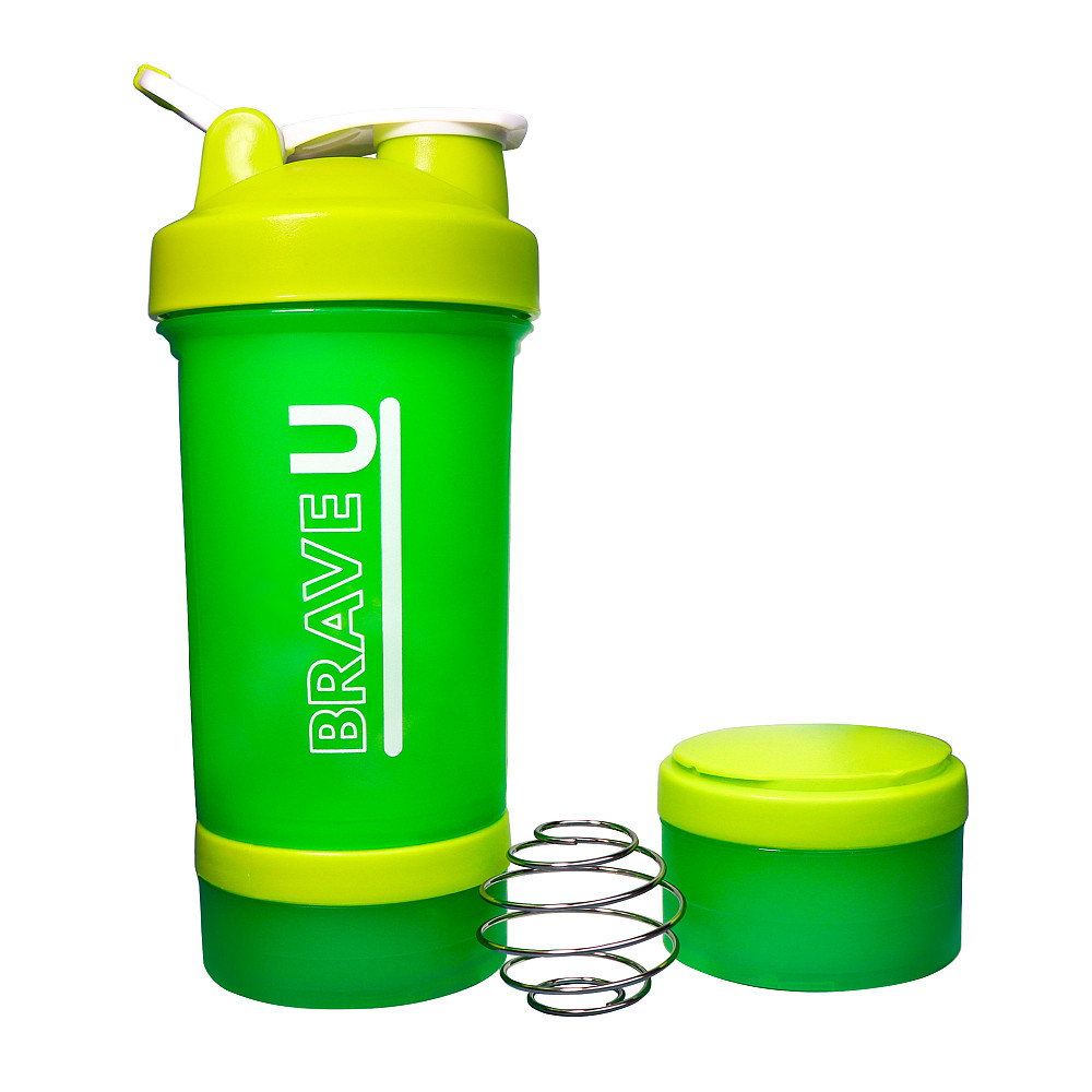 Shaker with containers 3 in 1 - 600ml (Light green) Луцьк - фото 1