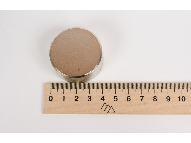 Великий неодимовий магніт 40x20 мм Київ - фото 8