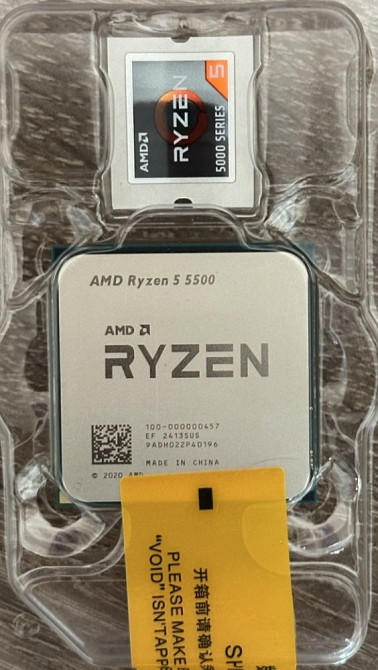 Процесор AMD Ryzen 5 5500 NEW. Київ - фото 2
