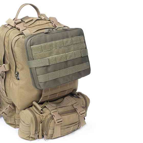 Подсумок общего назначения Molle горизонтальный текстиль (Оливковый) Киев