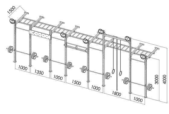 Кроссфит станция V`Noks EXO 8-4 W Киев