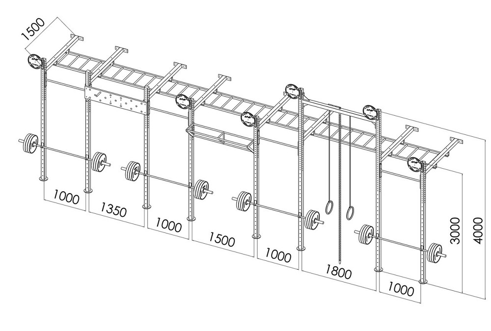 Кроссфит станция V`Noks EXO 8-4 W Киев - изображение 5