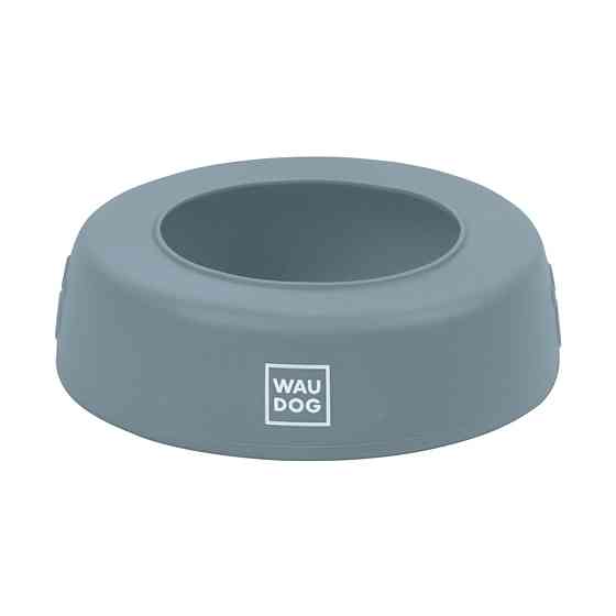 Миска-непроливайка WAUDOG Silicone 1 л сірий Київ