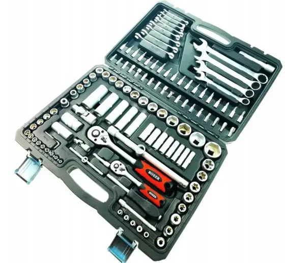 Набір інструментів BOXER 121 шт. – комбіновані ключі в ударостійкому кейсі Львів