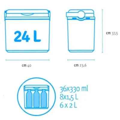 Термобокс Adriatic 24л фіолетовий (8002936807502) Винница