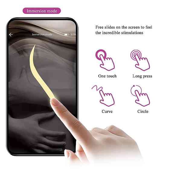 Вибростимулятор PRETTY LOVE - Klay, 10 vibration functions 10 thrusting settings Mobile APP remote c Sex Aura Киев