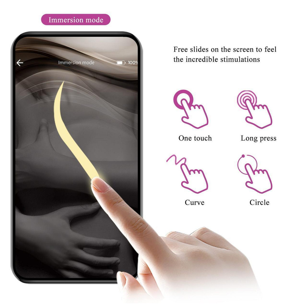 Вібростимулятор PRETTY LOVE - Klay, 10 vibration functions 10 thrusting settings Mobile APP remote c Sex Aura Київ - фото 4