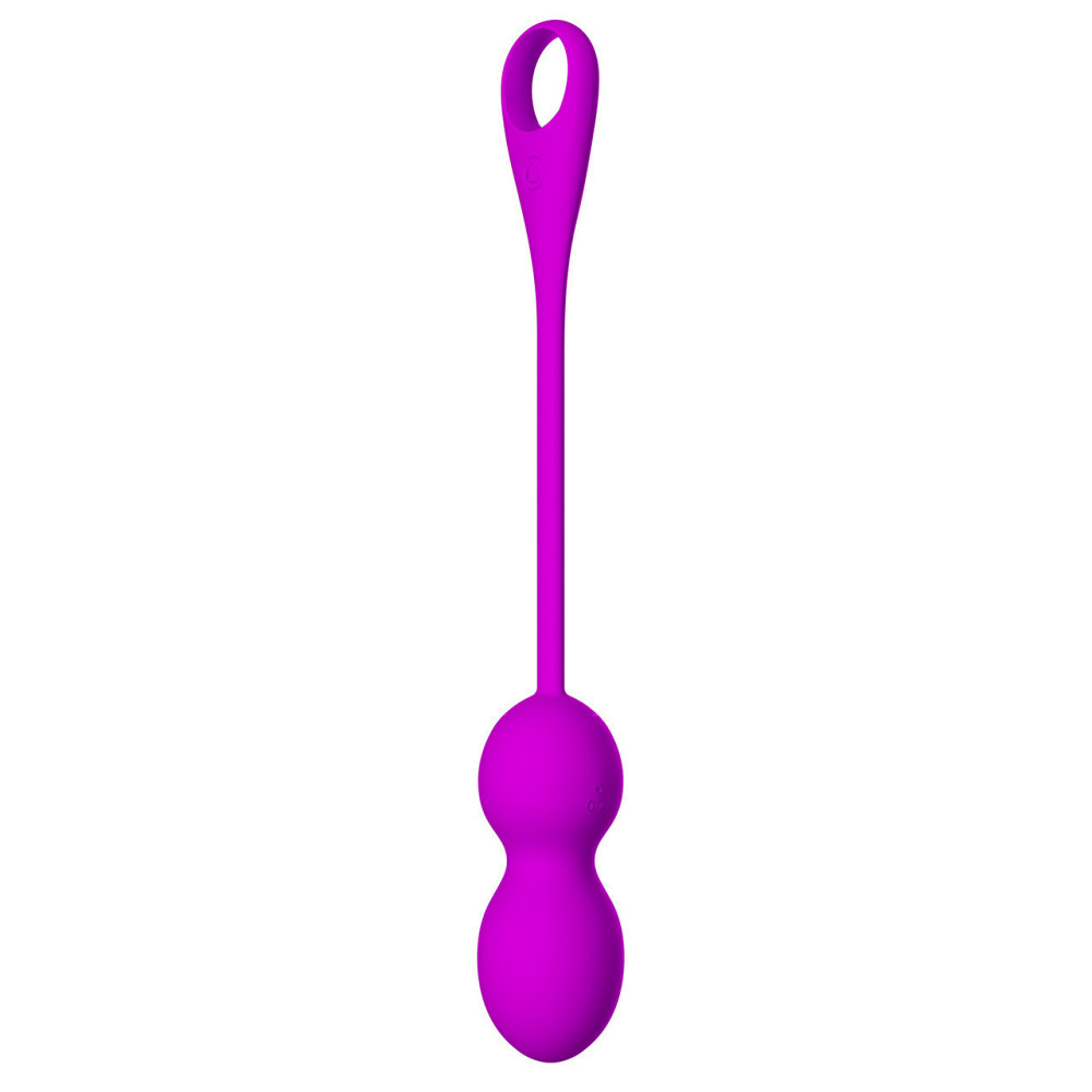 Віброкульки - Pretty Love Elvira Vibrating Egg Purple (App) Sex Aura Київ - фото 4