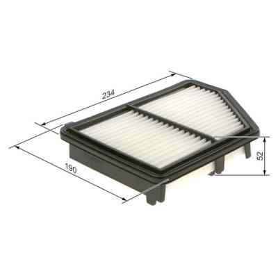 Повітряний фільтр для автомобіля Bosch F026400576 Вінниця