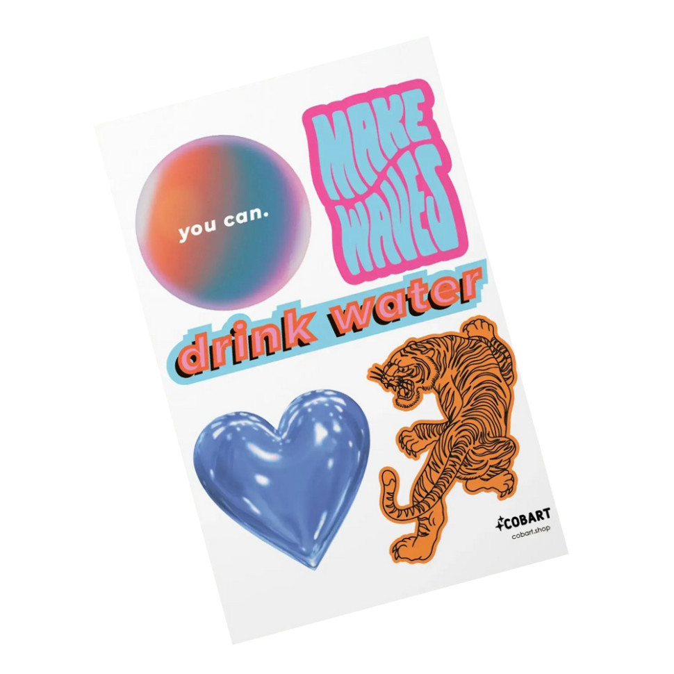 Детский стикерпак А6 You can СS-VS-013 на виниловой основе Винница - изображение 1