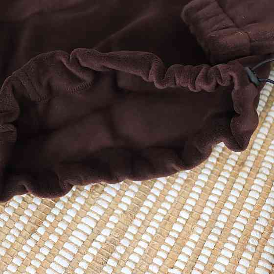 Дитячий теплий флісовий комплект (толстовка + штани) коричневий 92 Кам'янець-Подільський