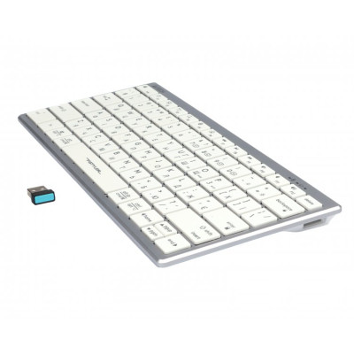 Клавиатура A4Tech FBX51C Wireless/Bluetooth White (FBX51C White) Винница - изображение 5