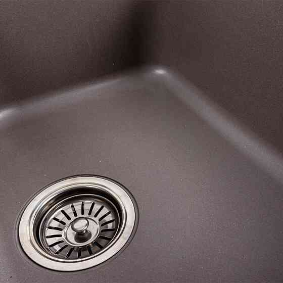 Гранітна мийка для кухні Platinum 7950 Equatoria матова Дюна Коломыя