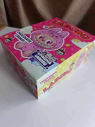 Упаковка яєць із сюрпризом LABUBU 15 г × 12 шт — шоколадні солодощі з іграшкою для дітей Харків