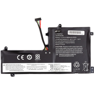 Акумулятор до ноутбука LENOVO L17M3PG2-3S1P (long cable) 11.4V 4800mAh PowerPlant (NB481804) Вінниця - фото 1
