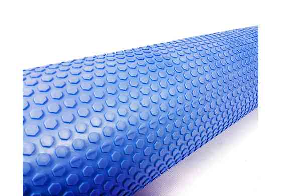 Масажний ролик EasyFit Foam Roller 90 см Синій Коломия