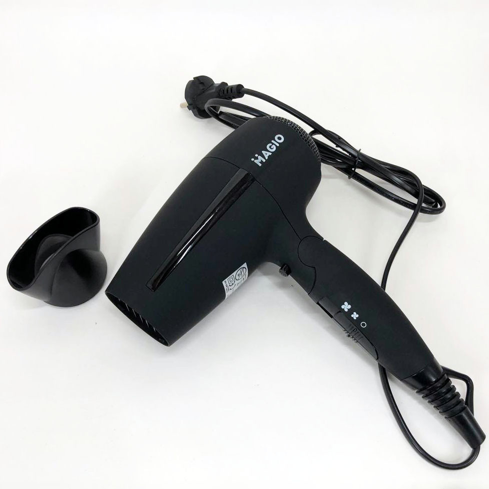 Фен для дому та салону MAGIO MG-166 2 кВт, Хороший фен для волосся Функціональна щітка сушіння HL-76 Львів - фото 3