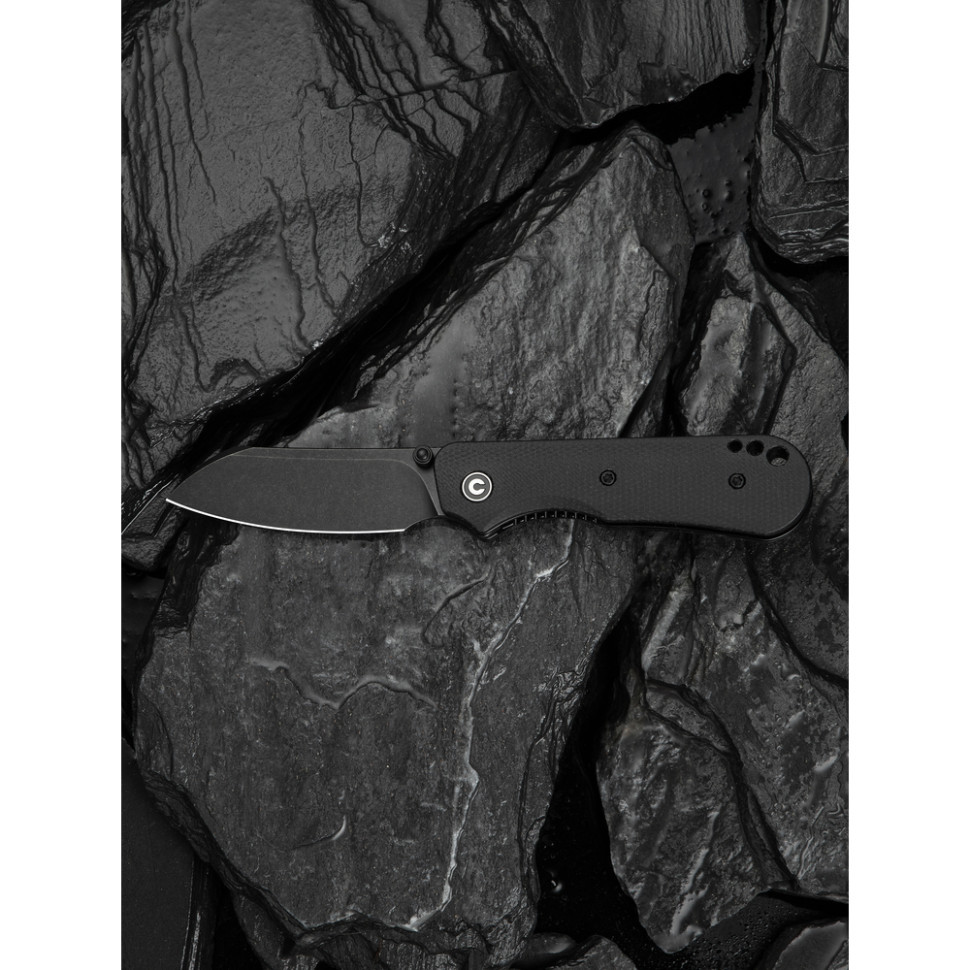 Ніж складаний кишеньковий Civivi Crabby, (6.9 см) 14C28N / Micarta чорний Київ - фото 17