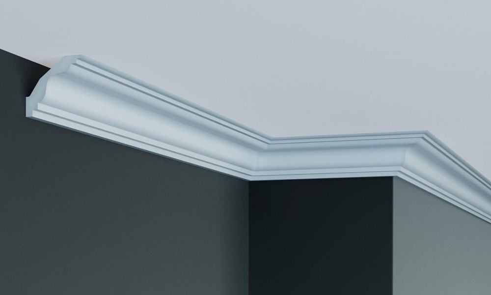 Карниз полиуретановый гладкий Gaudi Decor P 220 Днепр - изображение 1